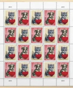 2023 Love Cat and Dog Heart